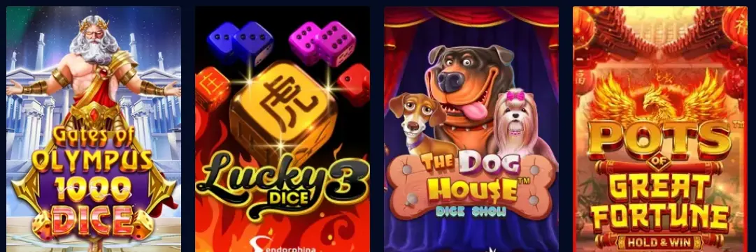 Spellen in het MAGICBETTING CASINO
