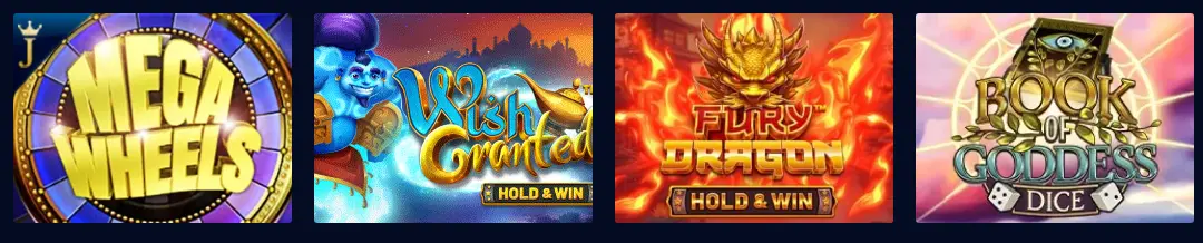 Uitgesloten spellen MAGICBETTING CASINO
